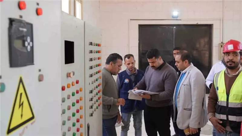 انتهاء مراجعة كفاءة تشغيل محطات مياه الشرب الكبرى وشبكاتها بسوهاج