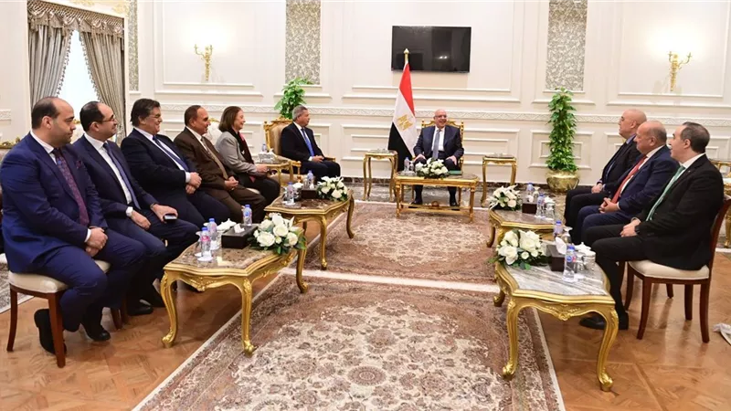 رئيس مجلس النواب يستقبل وفد «الأعلى للإعلام»