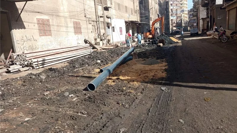 محافظ كفر الشيخ يوجه بإحلال وتجديد خط الصرف الصحي بمساكن الصفا في دسوق