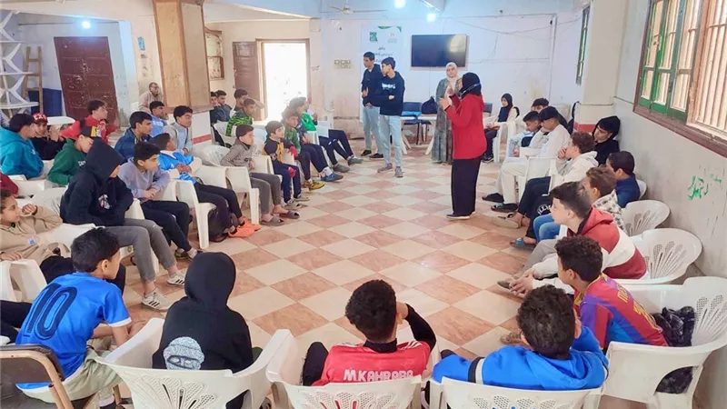 «درع يحمي ونصون» برنامج وطني يعزز وعي النشء بمركز شباب أبو طبل بكفر الشيخ