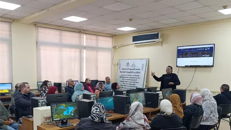 دورة تدريبية بكلية الآداب بجامعة عين شمس لتعزيز مهارات التعامل مع نظام UMS