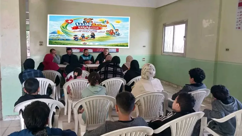 «سلامة الأطفال مسؤوليتنا جميعا».. ندوة بمركز شباب الصلاحات في بني عبيد