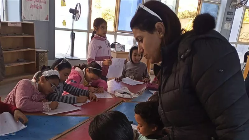 برامج ثقافية وفنية لدعم مواهب الأطفال في إجازة نصف العام بسوهاج|صور