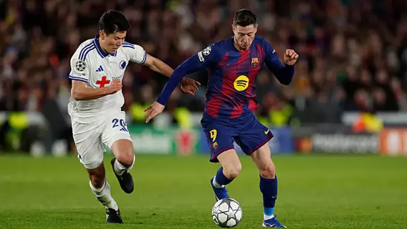 برشلونة يعاقب كوبنهاجن برباعية في دوري أبطال أوروبا