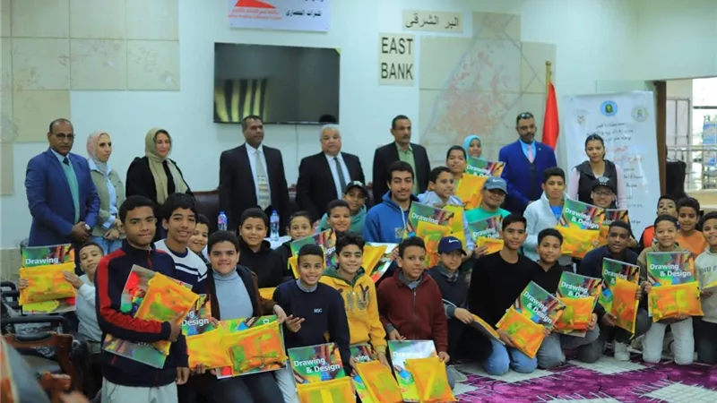 مكتبة مصر العامة بالأقصر تنظم فعاليات عن التوعية بالهجرة غير الشرعية
