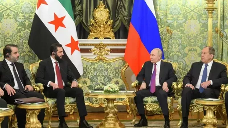 بيسكوف: بوتين والشرع ناقشا القواعد العسكرية بسوريا وملف الأسد خارج الحوار