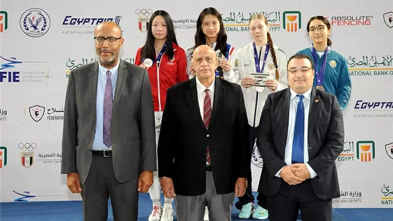 نتائج منافسات فردي الشباب والشابات بكأس العالم لسيف المبارزة بالقاهرة