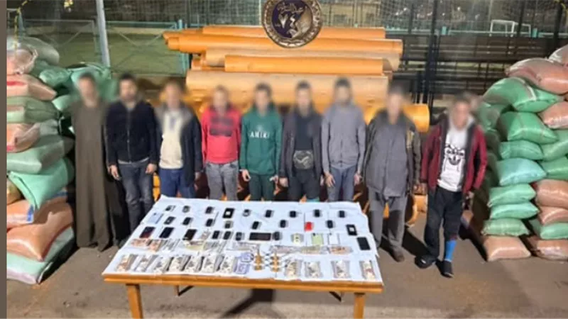 جريمة الـ20 طنًا.. سقوط 9 مسجلين خطر بعد سرقة مواسير الغاز بقنا 