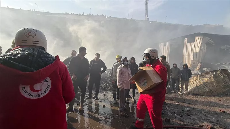 ممدوح عبدالقادر: التعامل مع حريق منشأة ناصر بطائرات الدرون ساعد على إخماده