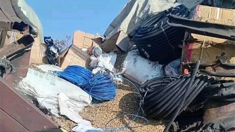 الجيش الإثيوبي يشن هجوما ثالثا على شاحنات بضائع في تيجراي| صور 