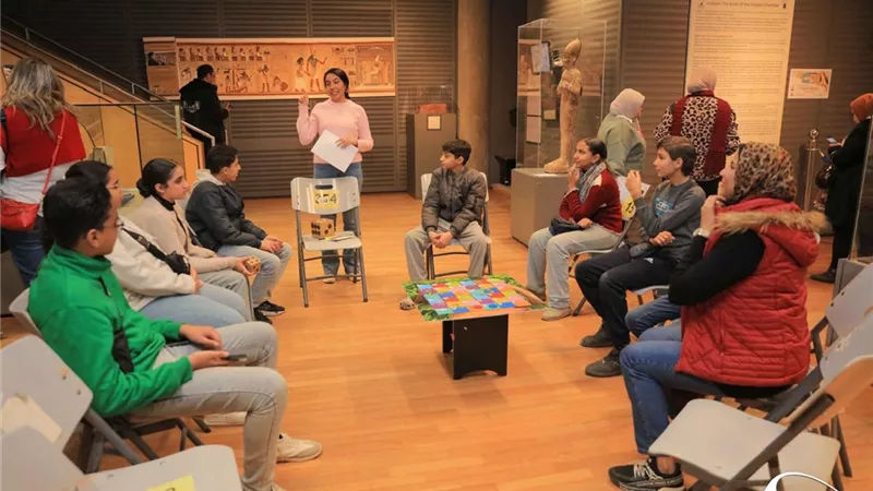 ألوان من التراث.. ورشة بمكتبة الإسكندرية لتعزيز وعي النشء بالآثار