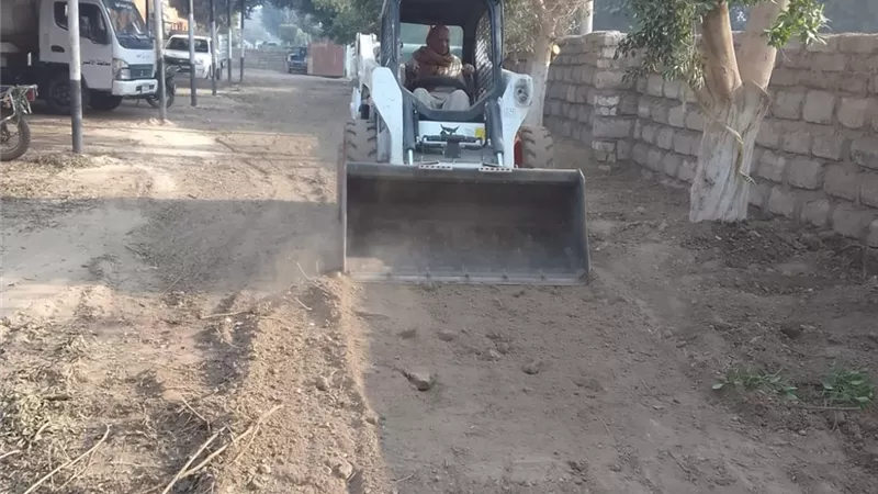 إعادة تأهيل مدخل أبو الحمد في أسيوط