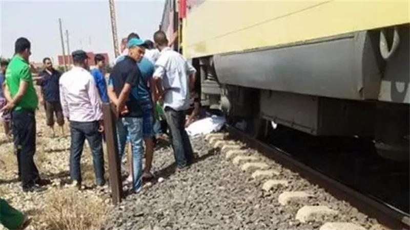 مصرع شاب ثلاثيني في حادث قطار بمركز سمالوط بالمنيا