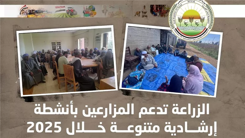 «الزراعة»: 28 ألف برنامج استهدفت 700 ألف مزارع في 2025 