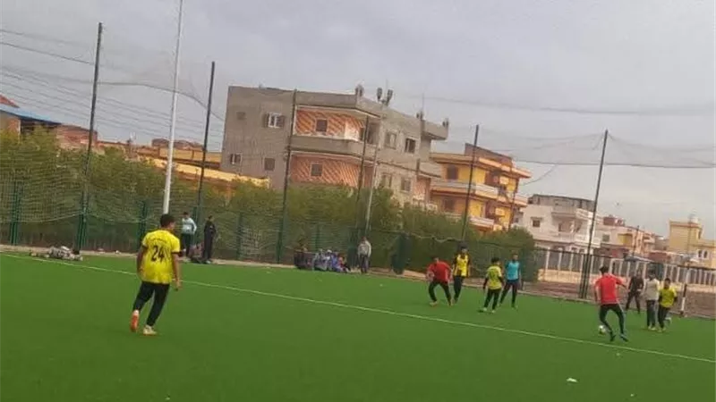 فوز غرب تيرة في التصفيات التمهيدية لدوري خماسي كرة القدم بكفر الشيخ