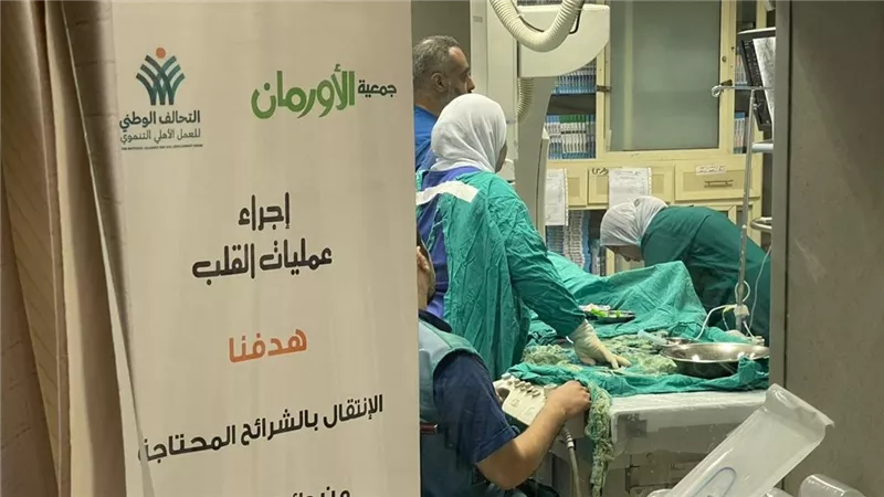 إجراء عمليات قلب للمرضى غير القادرين بقرى ونجوع كفر الشيخ