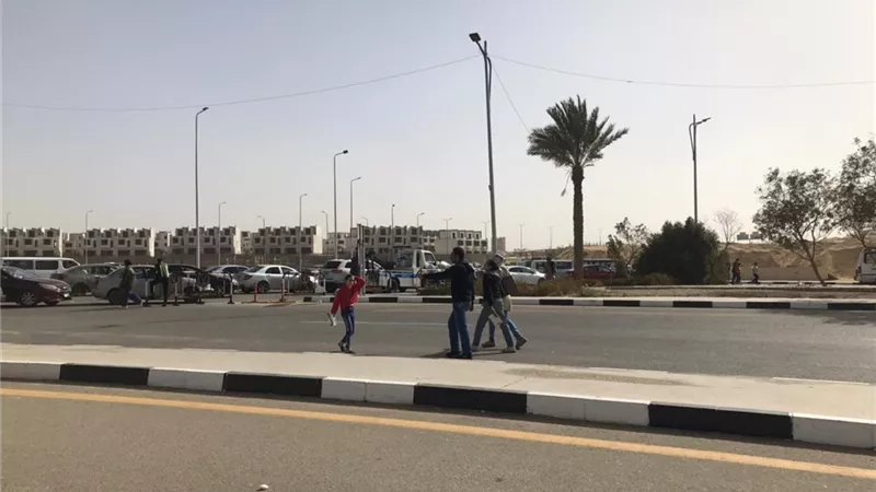 انسياب مروري بمحيط معرض القاهرة الدولي للكتاب| صور