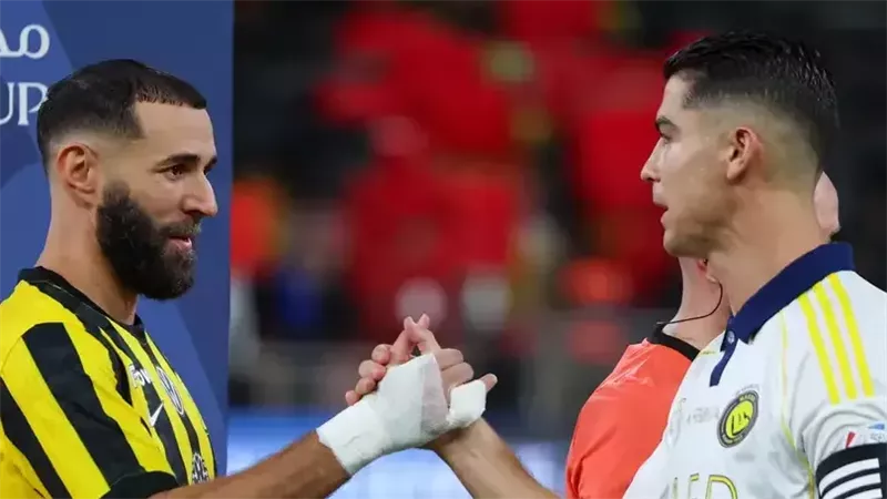 رونالدو ضد بنزيما.. تشكيل النصر والاتحاد المتوقع لموقعة كأس خادم الحرمين