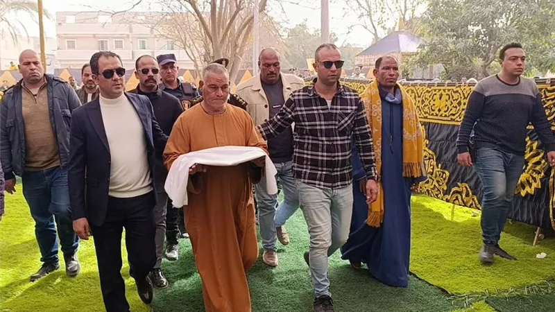 إنهاء خصومة ثأرية بين عائلتي أبو سعيد وأبو الباشا بقرية ههيا في المنيا