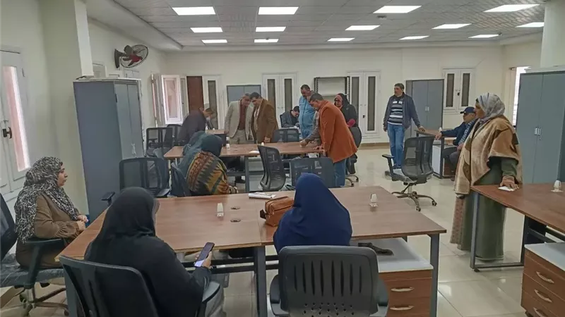 بدء التشغيل التجريبي للمراكز التكنولوجية بقرى الحصص وكفر الحاج شربيني 