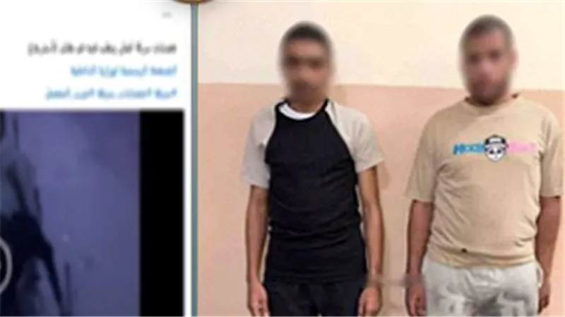 ضبط مرتكبي سرقة دراجة نارية بالسويس بعد تداول الفيديو على مواقع التواصل