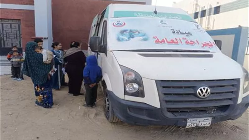 قافلة طبية مجانية بقرية إبشادات في مركز ملوي بالمنيا