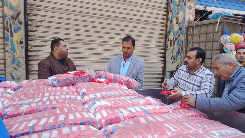 ضبط 2880 عبوة ملح وطن نخالة مجهولة المصدر بالبحيرة