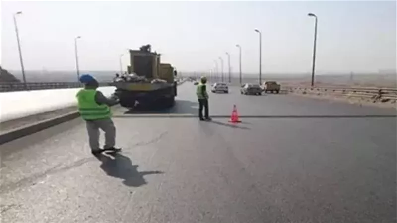 غلق مخرج كوبري التسعين الجنوبي 3 أسابيع|تفاصيل 