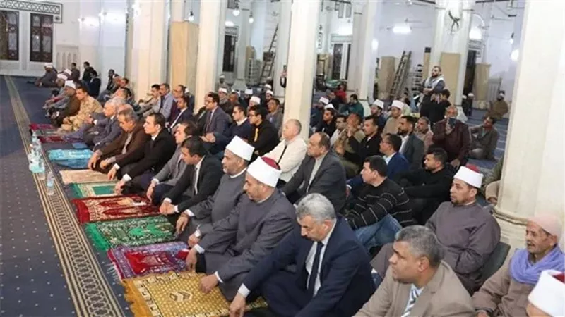 إدارات الأوقاف بمراكز المنيا تحتفل بنصف شعبان في المساجد الكبرى