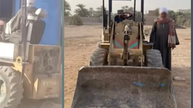 أب يحطم منزل ابنته باللودر  في سوهاج.. ما القصة؟|فيديو