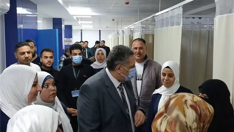 صحة كفرالشيخ :مرور ميداني لمتابعة الانتظام وأعمال التطوير بمستشفى دسوق