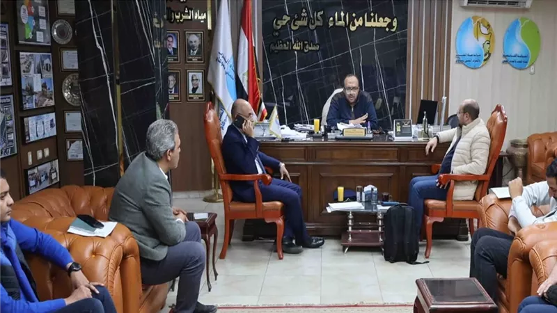 الانتهاء من توصيل 446 وصلة مياه شرب بقيمة 3.35 مليون جنيه بسوهاج