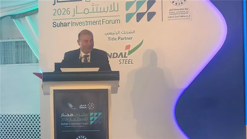 خالد حنفي يدشن بوابة صحار العالمية كمحور تجاري إقليمي ودولي