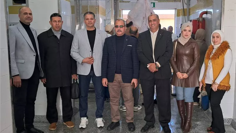 التشغيل التجريبي لمجزر مدينة بلطيم بكفر الشيخ تمهيدا لافتتاحه 