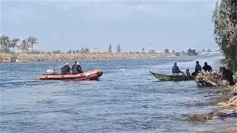 فرق الإنقاذ تواصل البحث عن جثمان صغير في ترعة بالبحيرة لليوم الثامن