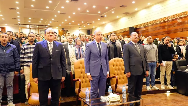 محافظ المنيا يشهد احتفالية تكريم الفائزين بمسابقة اكتشاف المواهب