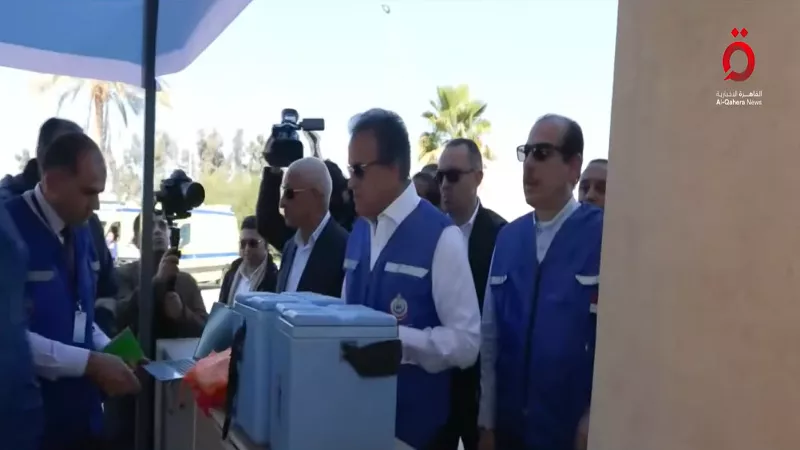 معبر رفح.. وزير الصحة: دعم إغاثي لأطفال غزة واستعدادات عاجلة بمصر| فيديو