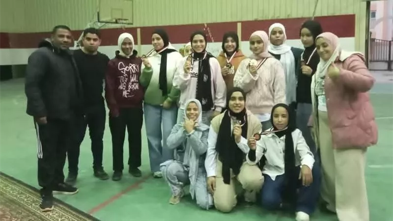 بني سويف تحصد لقب بطولة الجمهورية لرفع الأثقال برأس البر