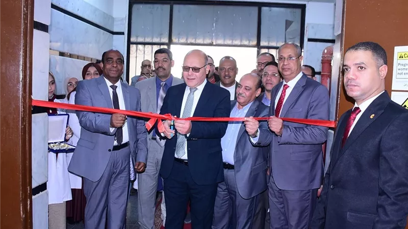 افتتاح جهاز الجاما كاميرا بوحدة الطب النووي بجامعة سوهاج 