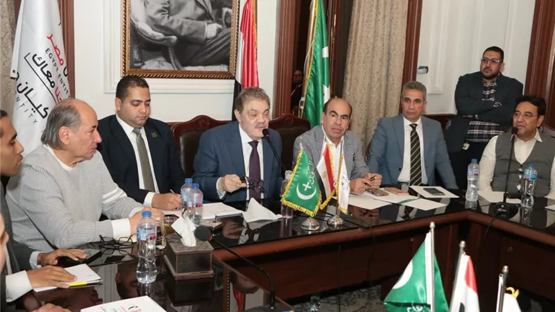 عن الانتخابات والشباب.. تصريحات «البدوي» في لقائه برئيس كيان «شباب مصر»