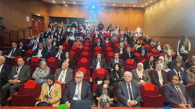 رئيس جامعة المنصورة يشارك في انطلاق يوم التعاون العلمي المصري الفرنسي