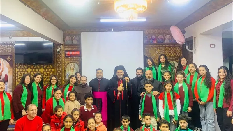 «عيشوا الإيمان».. رسالة روحية في أُمسية بإيبارشية ملوي للكاثوليك