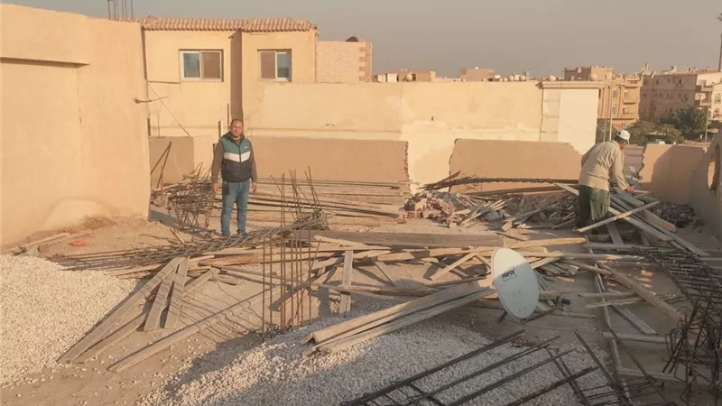 جهاز الشيخ زايد يواصل حملاته ضد مخالفات البناء في أيام الإجازات