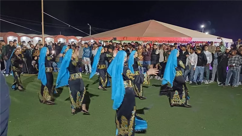 فريق الفنون الاستعراضية بأسيوط  يتألق في حفل أولمبياد المحافظات