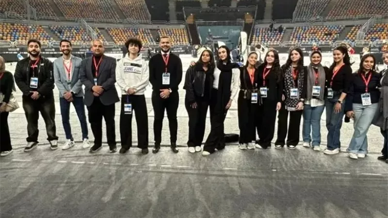 طلاب برنامج الترجمة بجامعة العاصمة يقدمون كفاءة مشرفة في كأس العالم للسلاح