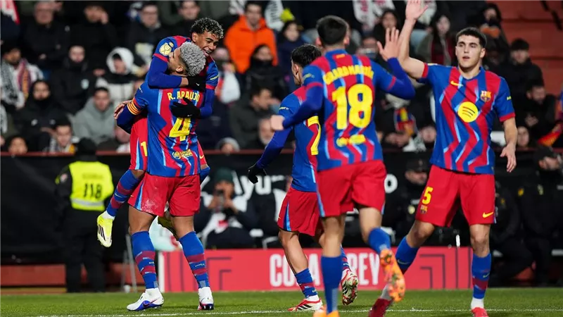 برشلونة بالقوة الضاربة ضد ريال مايوركا في الدوري الإسباني 