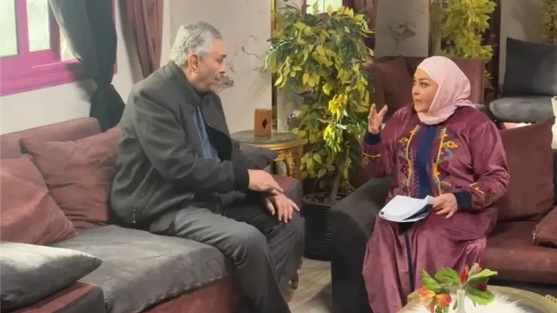 نهال عنبر بالحجاب.. أول صور من مسلسل «عائلة مصرية جدًا»