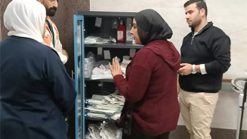 الرعاية الصحية تتفقد مستشفى التل الكبير التخصصي
