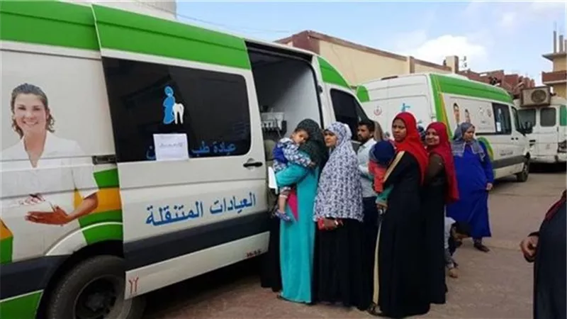أماكن وتوقيتات القوافل الطبية ضمن مبادرة حياة كريمة 