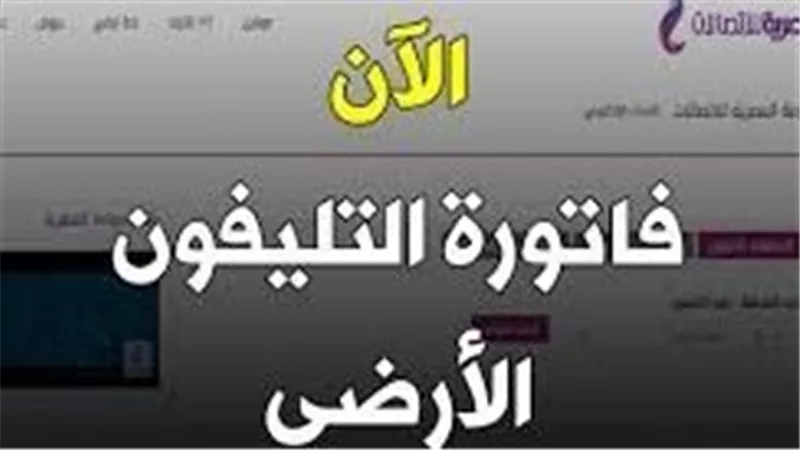 قبل تطبيق الغرامة.. أسهل طرق سداد فاتورة التليفون الأرضي في فبراير